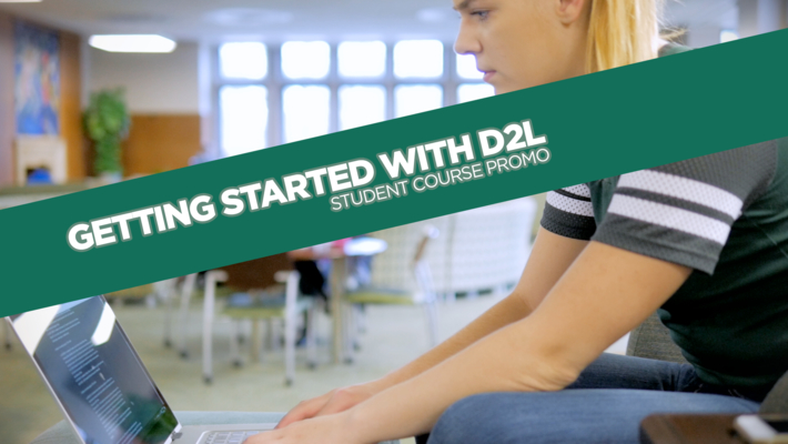 Getting Started with D2L for Students Course Promo