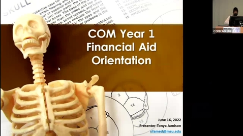 Thumbnail for entry Class of 2026 Orientation 6.16.22 Financial Aid