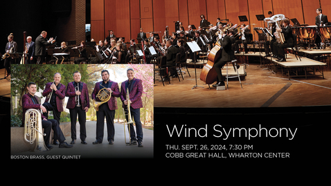Thumbnail for MSU Wind Symphony | September 26, 2024, 7:30 PM