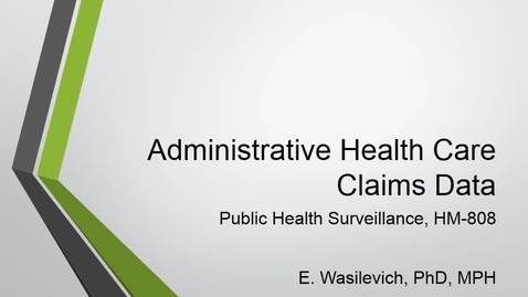 Thumbnail for AdministrativeClaimsData