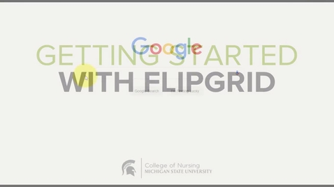 Thumbnail for CON Getting Started with Flipgrid
