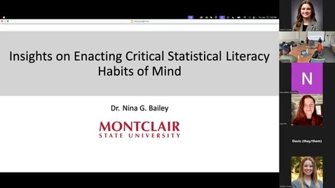 Thumbnail for Dr. Bailey Colloquium_Video