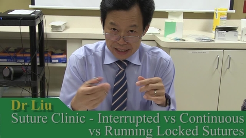 Thumbnail for Interrupted, Continuous and Running Locked Sutures
