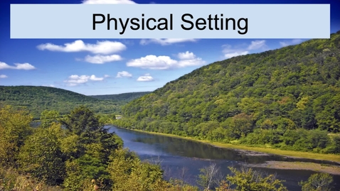 Thumbnail for GEO330: Inland South: Physical Setting