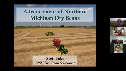 Thumbnail for Advancement of N MI Dry Beans  Scott Bales  Jan 15 2021
