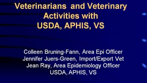 Thumbnail for VM_544-11042010-APHIS-VS-Bartlett