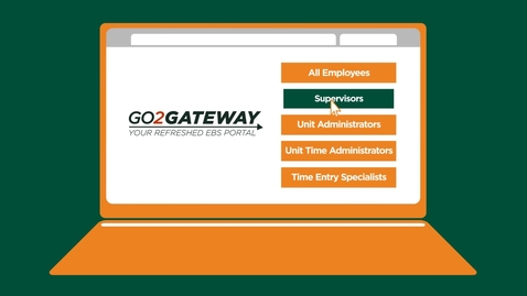 Thumbnail for entry Go2Gateway Awareness Video for Supervisors