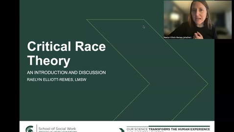 Thumbnail for entry Critical Race Theory