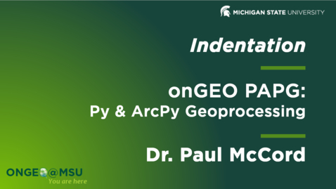 Thumbnail for onGEO-PAPG: L3 - Indentation