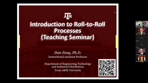 Thumbnail for Dr. Dan FENG Teaching Seminar 20240429