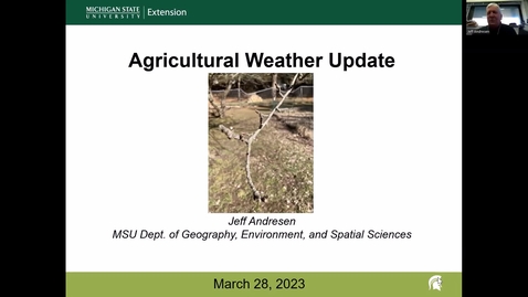 Thumbnail for entry Agricultural Weather Update - March 28, 2023