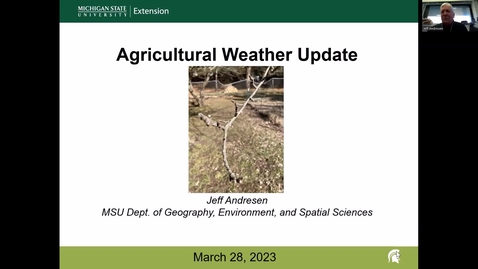 Thumbnail for Agricultural Weather Update - March 28, 2023