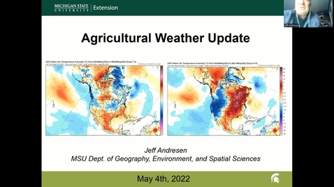 Thumbnail for entry Agricultural weather forecast for May 4, 2022