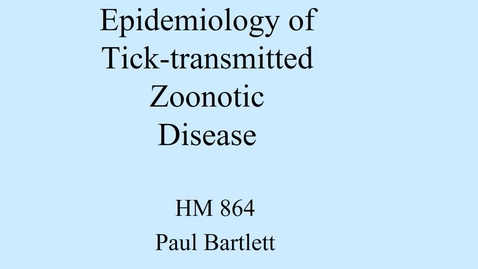 Thumbnail for entry tick-borne-zoonotics 2019 v