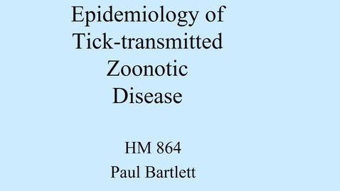 Thumbnail for tick-borne-zoonotics 2019 v