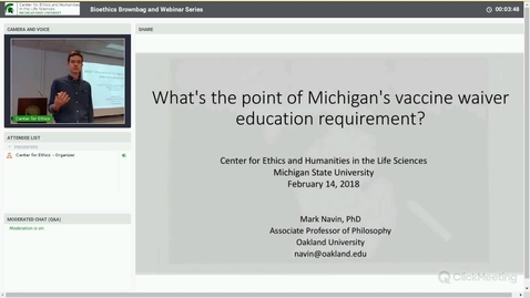 Thumbnail for entry What's the point of Michigan's vaccine waiver education requirement?