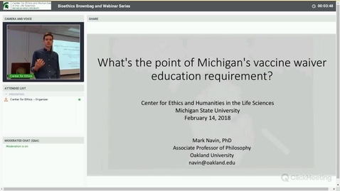 Thumbnail for What's the point of Michigan's vaccine waiver education requirement?