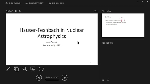 Thumbnail for Presentations, Day 1