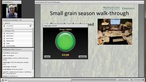 Thumbnail for Small Grains 2015 PART 2  1hr 10 minutes to end