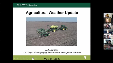 Thumbnail for Agricultural Weather Update - May 10, 2023