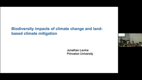 Thumbnail for Eminent Ecologist - Jonathan Levine - June 2nd 2025