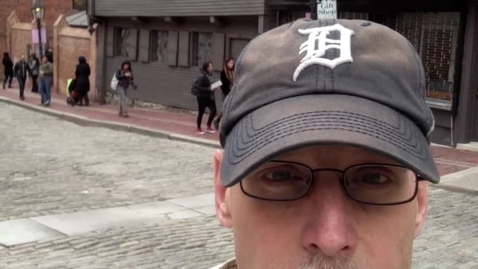 Thumbnail for entry Dr. Gary on location in Boston: Paul Revere and the Mariners house