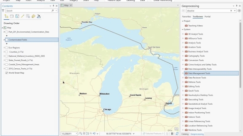 Thumbnail for ArcGIS Pro Tutorial: Merge Tool