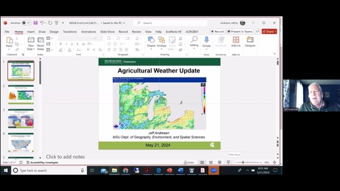 Thumbnail for Agricultural Weather Update - May 21, 2024