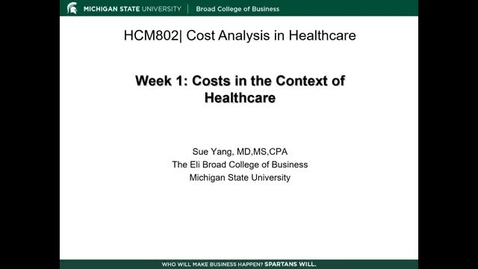 Thumbnail for SS20-HCM 802 Week 1 Live Class