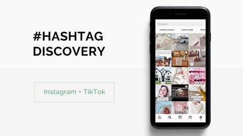 Thumbnail for Hashtag Discovery