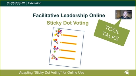 Thumbnail for entry Sticky Dot Voting-Facilitative Leadership Online