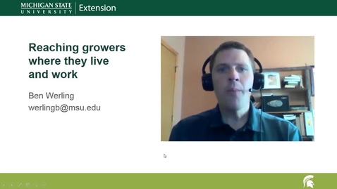 Thumbnail for Reaching growers where they live and work