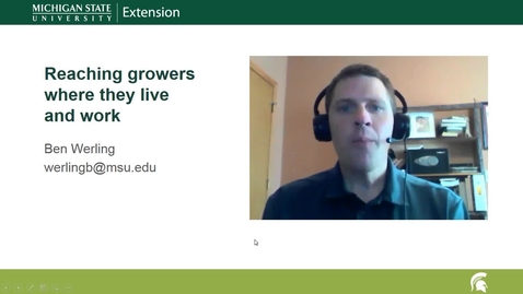 Thumbnail for entry Reaching growers where they live and work