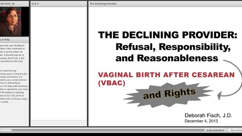Thumbnail for The Declining Provider: Refusal, Responsibility, and Reasonableness