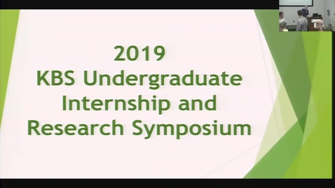 Thumbnail for KBS Summer Symposium 2019