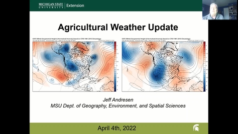 Thumbnail for Agricultural weather forecast for April 5, 2022