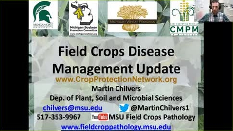 Thumbnail for 4-24-18 Managing White Mold in Soybean - Chilvers