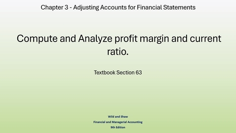 Thumbnail for ACC 202 - CH 3 - Analysis 1