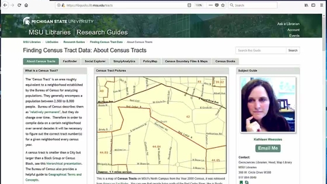 Thumbnail for entry Finding Census Tract Data