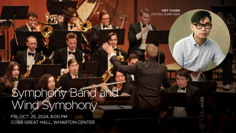Thumbnail for Symphony Band and Wind Symphony | October 25, 2025, 8:00 PM