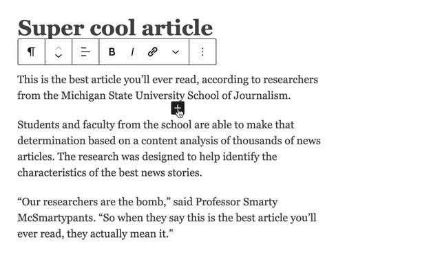 Adding Photos And Galleries To An Article Spartan Newsroom