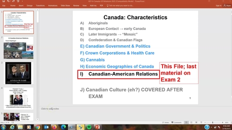 Thumbnail for GEO331: 6-Canada-US Relations-Part 1