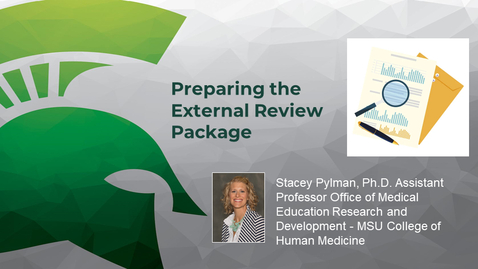 Thumbnail for 04/11/24 - Preparing the External Review Package