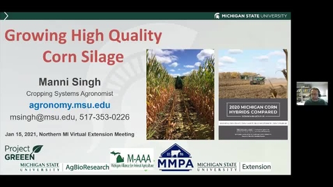 Thumbnail for entry Successful Corn Silage Production Dr. Manni Singh  Jan 15 2021
