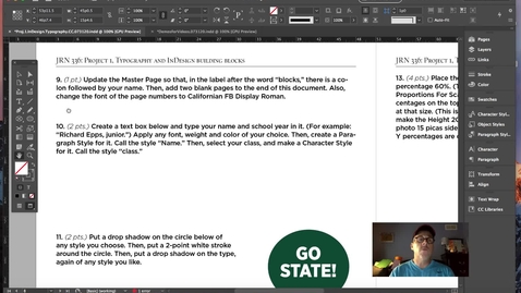 Thumbnail for InDesign and Typography Fundamentals.Vol.3