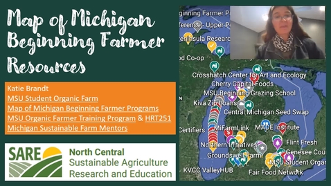 Thumbnail for entry A Map to your Farm's Success! Finding loans, land, opportunities &amp; experts 