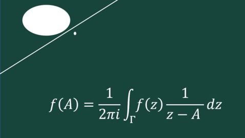 Thumbnail for entry Functional Analysis Lecture 01/10, 2022