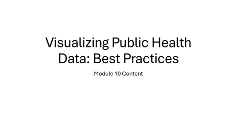 Thumbnail for Module 10 Lecture