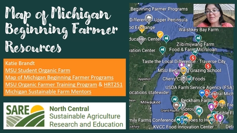Thumbnail for Map of Beginning Farmer Resources