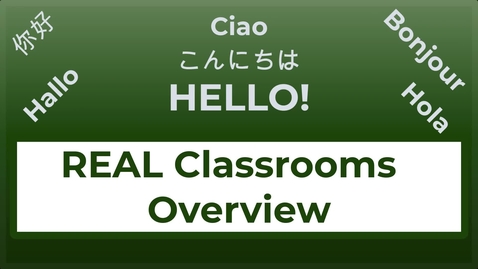 Thumbnail for REAL Classrooms Overview